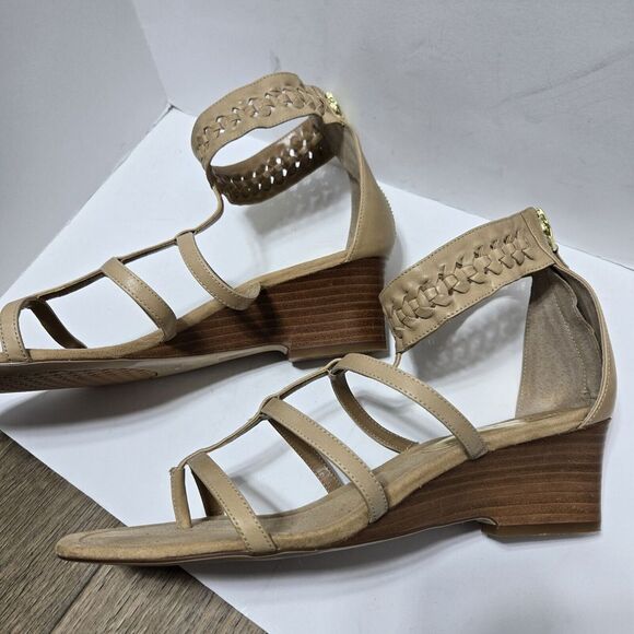 Ralph Lauren 100% leather upper "Meira" sandal Size 10B MSRP $129‎ - Picture 4 of 14